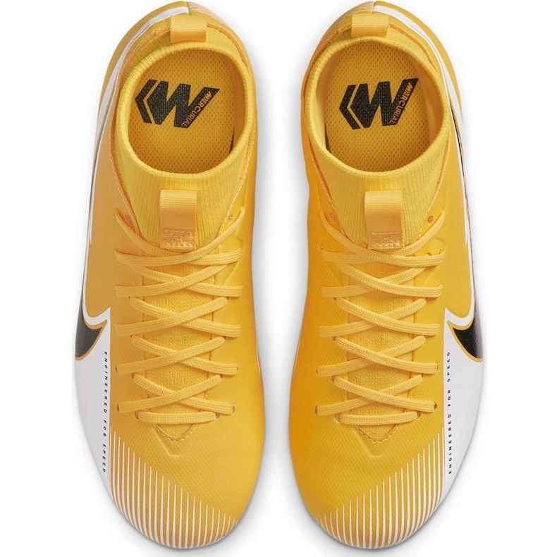 Nike Mercurial Superfly 7 Academy FG / MG Junior AT8120 801 Fußballschuh orange 1