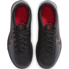 Nike Mercurial Vapor 13 Club Tf Junior AT8177 060 Fußballschuh schwarz schwarz 1