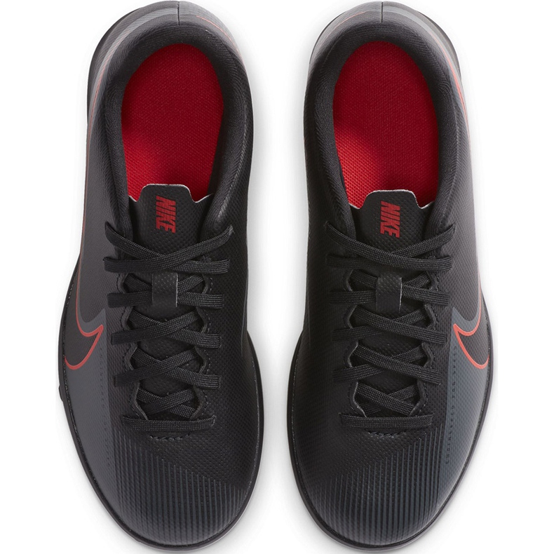 Nike Mercurial Vapor 13 Club Tf Junior AT8177 060 Fußballschuh schwarz schwarz 1
