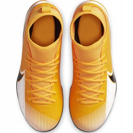Nike Mercurial Superfly 7 Club FG / MG Junior AT8150 801 Fußballschuhe orange gelb 1