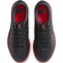 Nike Mercurial Vapor 13 Academy Ic Junior AT8137 060 Fußballschuh schwarz rot schwarz 1