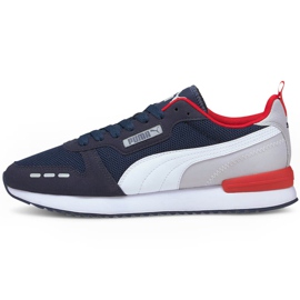 Herrenschuhe Puma R78 marineblau-weiß-grau-rot 373117 24 navy blau mehrfarbig 1