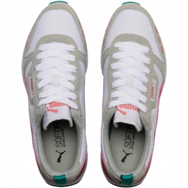 Damenschuhe Puma R78 weiß-beige-pink-türkis 373117 12 rosa mehrfarbig 1