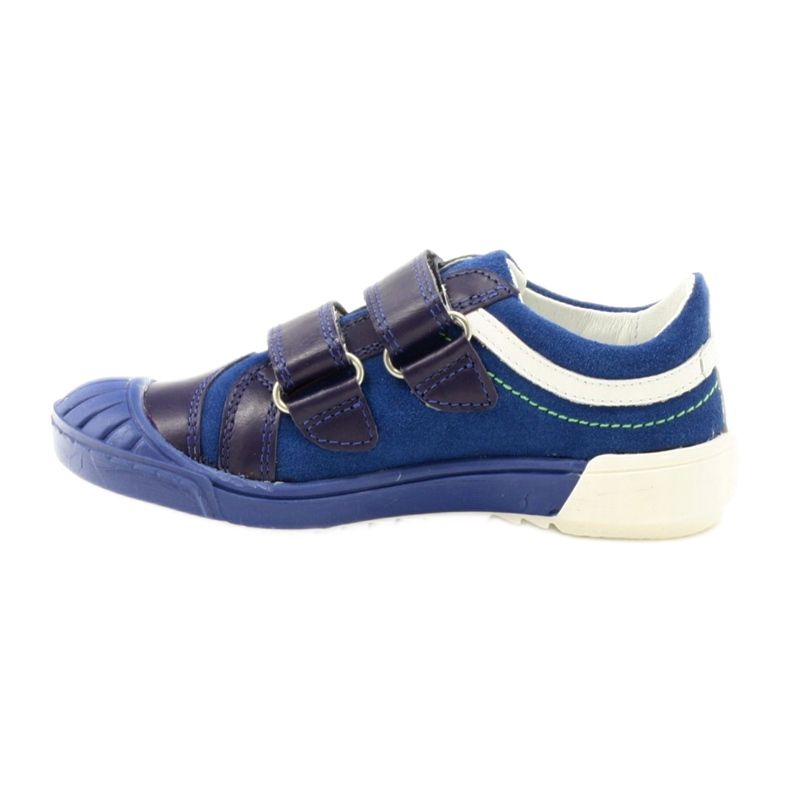 Jungenschuhe Bartek 65498 marineblau weiß grün 2