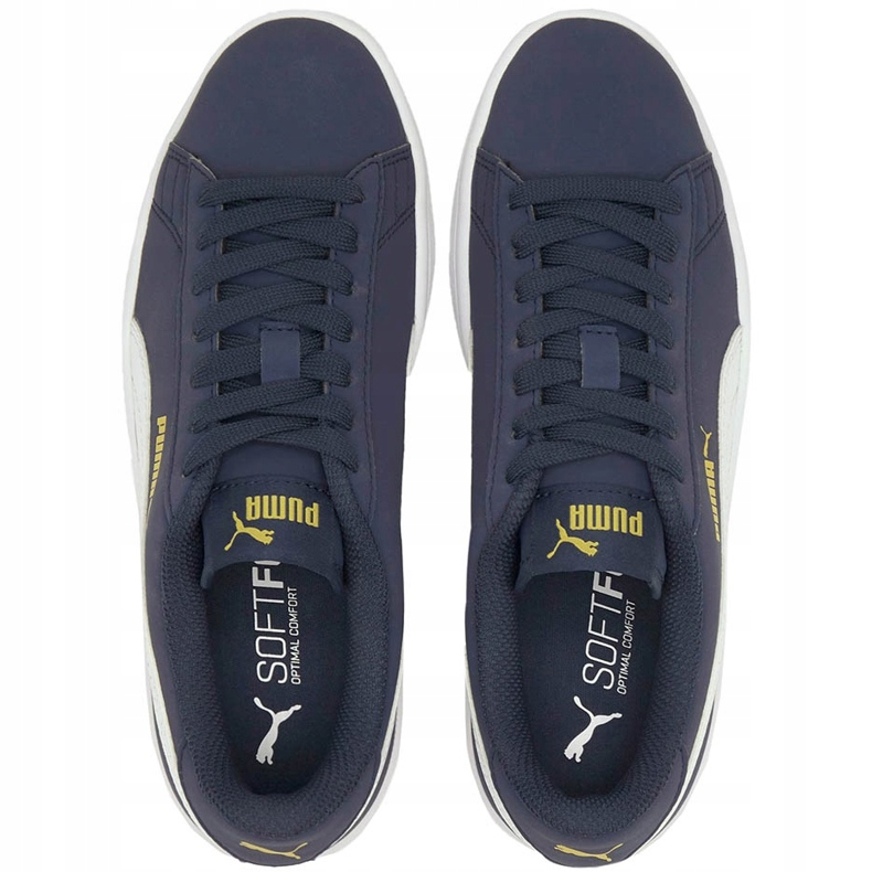 Puma Smash v2 Buck marineblau 365182 22 Kinderschuhe 2