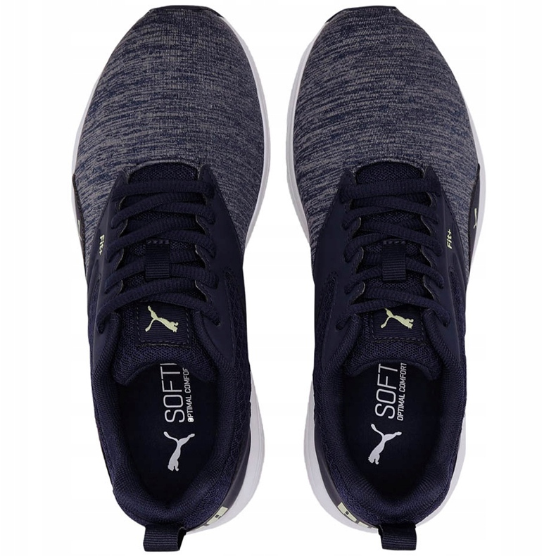 Kinderschuhe Puma Nrgy Comet marineblau 190675 17 navy blau grau 2