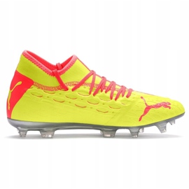 Puma Future 5.2 Netfit Osg Evo Fg Ag 106007 01 Fußballschuhe gelb rot 1