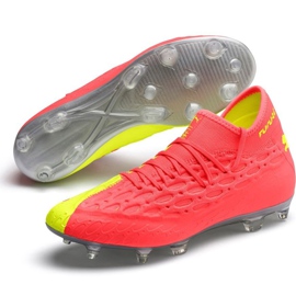 Puma Future 5.2 Netfit Osg Evo Fg Ag 106007 01 Fußballschuhe gelb rot 2