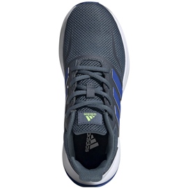 Adidas Runfalcon K Kinderschuhe grau-blau FV9442 1