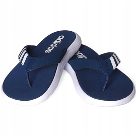 Adidas Comfort Flip Flop marineblau EG2068 Hausschuhe navy blau 1