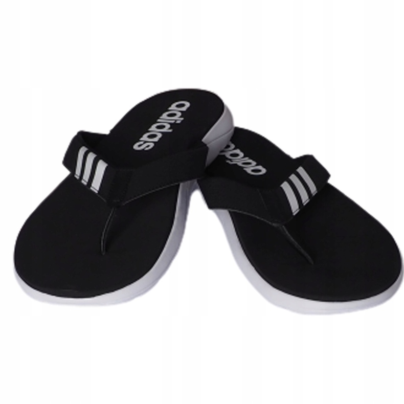 Adidas Herren Comfort Flip Flop schwarze Hausschuhe EG2069 1