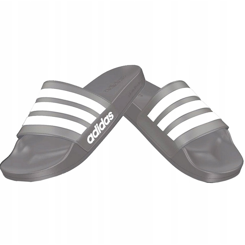 Adidas Adilette Shower grau Hausschuhe B42212 1