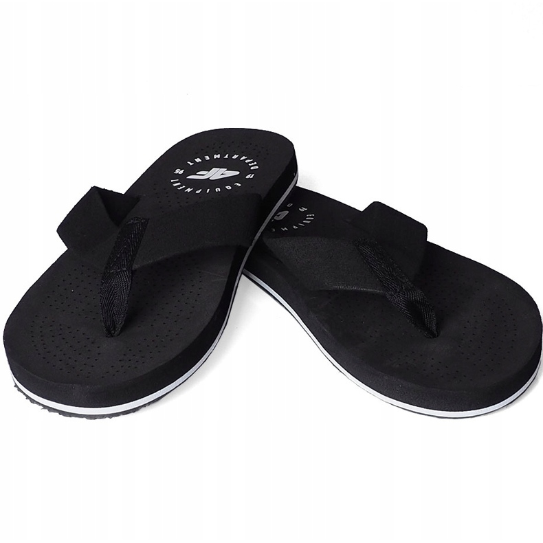 Herren 4F Hausschuhe tiefschwarz H4L20 KLM004 20S 1