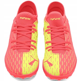 Puma Future 5.4 Osg Tt 105952 01 Fußballschuhe für Kinder rot gelb rot 2