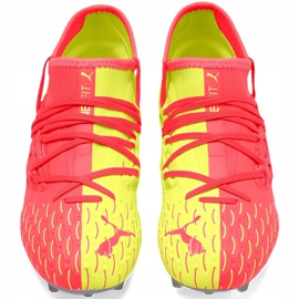 Puma Future 5.3 Netfit Osg Fg Ag 105947 01 Fußballschuhe für Kinder gelb 2