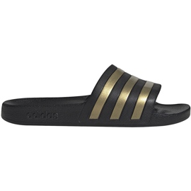 Adidas Adilette Aqua EG1758 Hausschuhe schwarz golden 2
