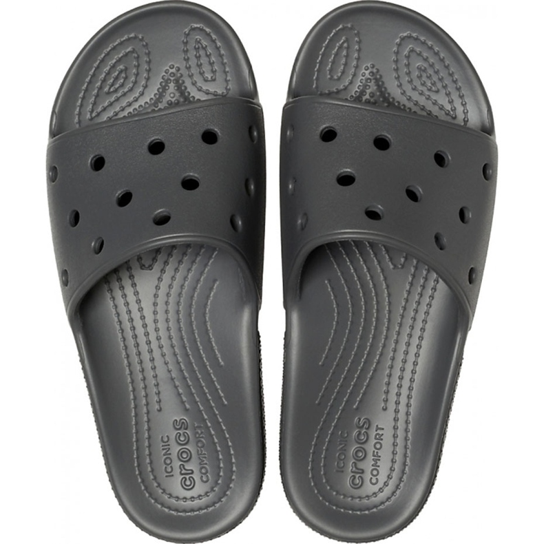Crocs Classic Pantolette grau 206121 Oda 2