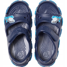 Crocs Kindersandalen Crocs Fl Shark Band Sandal B marineblau 206365 410 navy blau 1