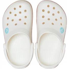 Crocs für Kinder Crocband Rainbow Glitter Clg K weiß 206151 100 1