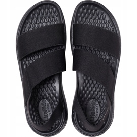 Crocs LiteRide Stretch Sandale W schwarz 206081 060 1