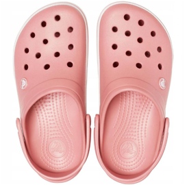 Crocs Crocband schmutzigrosa 11016 6PH weiß 1