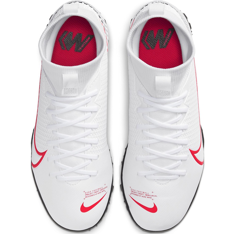 Nike Mercurial Superfly 7 Academy Tf Jr AT8143 160 Fußballschuh mehrfarbig weiß 1