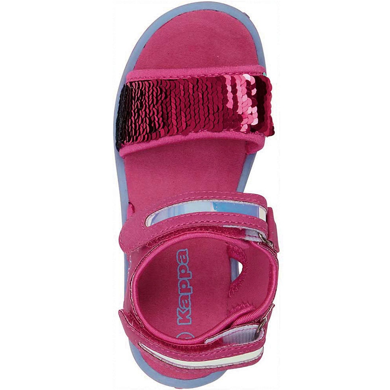 Kappa Seaqueen K Footwear Kinder Sandalen rosa-blau 260767K 2260 1