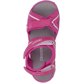 Kappa Breezy Ii K Footwear Kinder Sandalen rosa-weiß 260679K 2210 1