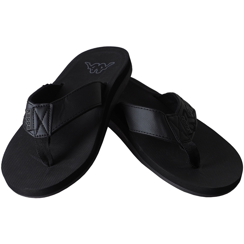 Kappa Rodeen schwarze Herren Hausschuhe 242808 1116 1