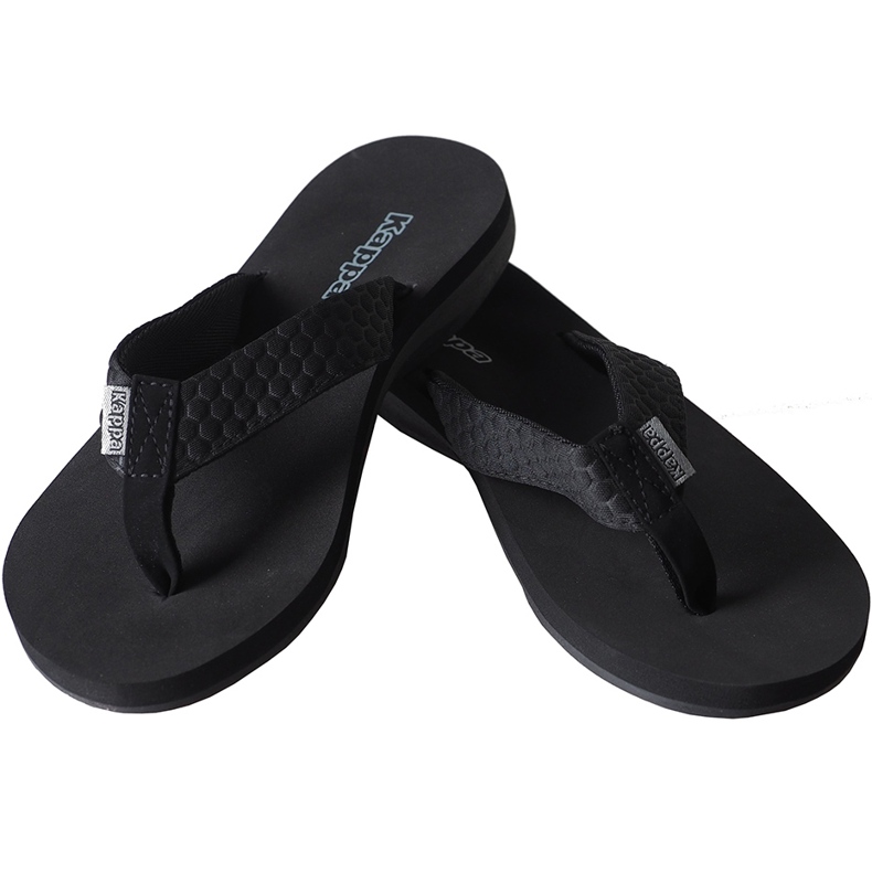 Kappa Pahoa Damen Hausschuhe schwarz 242668 1111 1