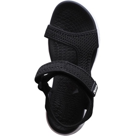 Kappa Vedity Ii Damen Sandalen schwarz-weiß 242811 1110 1