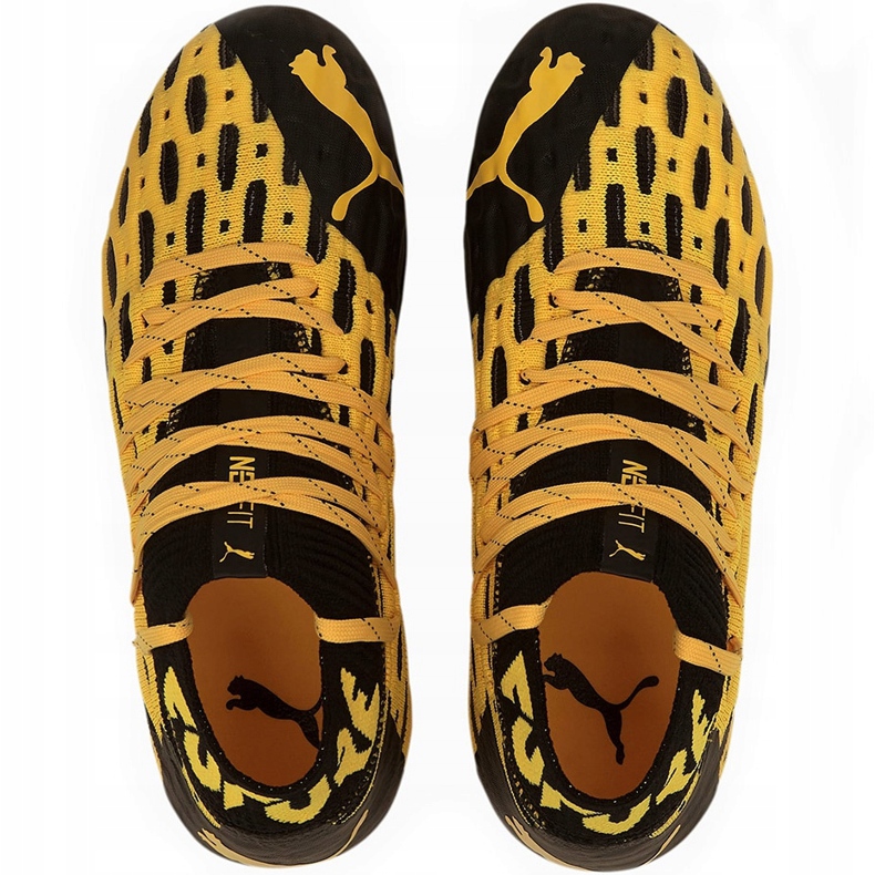 Puma Future 5.1 Netfit Fg Ag Junior 105805 02 Fußballschuhe gelb 1