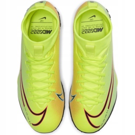 Nike Mercurial Superfly 7 Academy Mds Tf BQ5435 703 Fußballschuh blau, seladon grün 1
