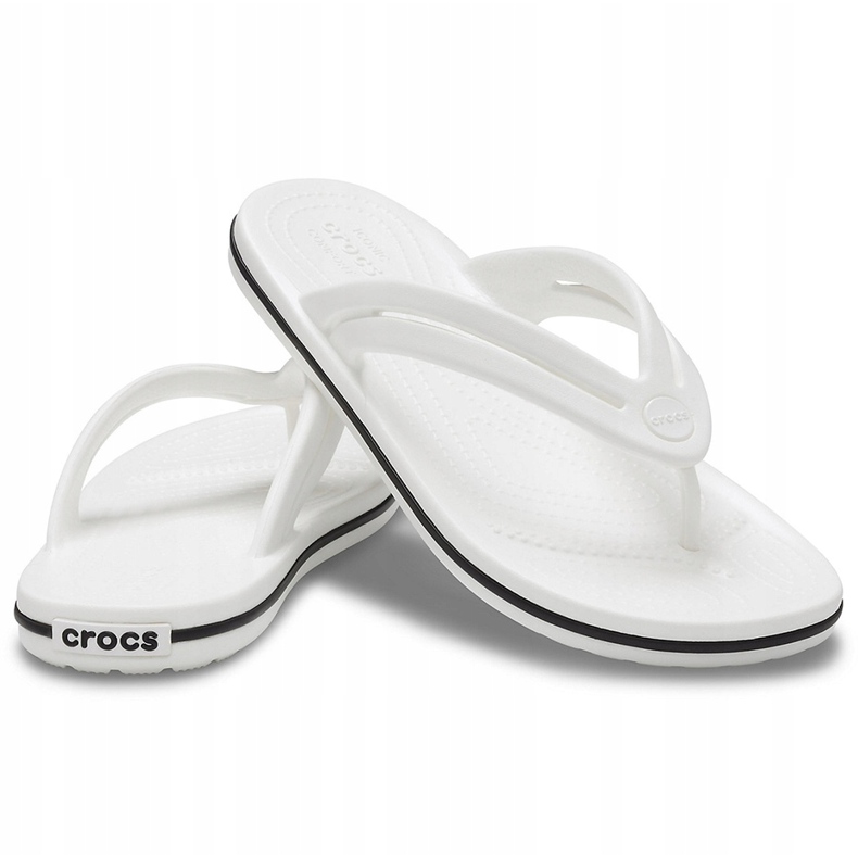 Crocs Crocband Flip W weiß 206100 100 1