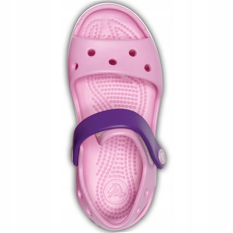 Crocs Sandalen für Kinder Crocband Sandale Kids hellrosa-lila 12856 6AI 1