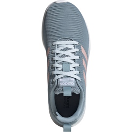 Adidas Lite Racer Cln Damenschuhe grau-rosa EG3148 1