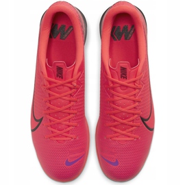 Nike Mercurial Vapor 13 Academy Ic AT7993 606 Fußballschuhe rosa rot 1