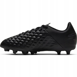 Nike Tiempo Legend 8 Club FG / MG Junior AT5881 010 Fußballschuhe schwarz schwarz 1