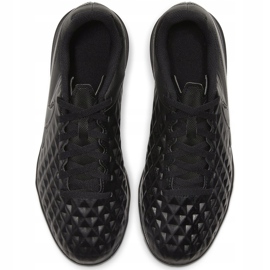 Nike Tiempo Legend 8 Club Tf Junior AT5883 010 Fußballschuhe schwarz schwarz 1