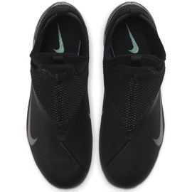 Nike Phantom Vsn 2 Academy Df FG / MG Junior CD4059 010 Fußballschuhe schwarz schwarz 1