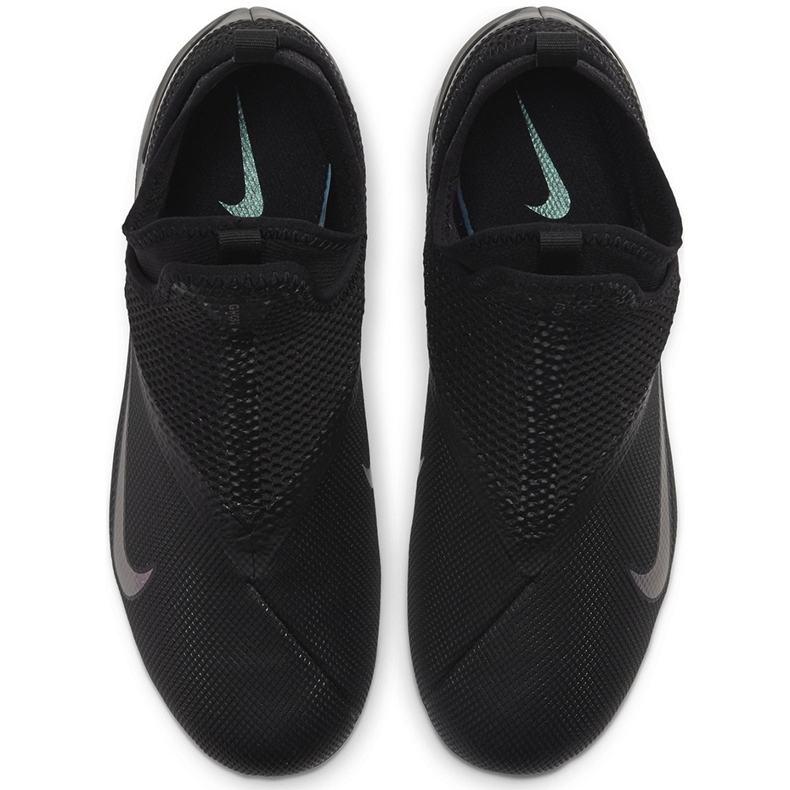 Nike Phantom Vsn 2 Academy Df FG / MG Junior CD4059 010 Fußballschuhe schwarz schwarz 1