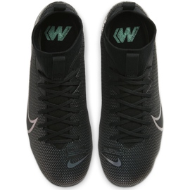 Nike Mercurial Superfly 7 Academy FG / MG Junior AT8120 010 Fußballschuhe schwarz schwarz 1