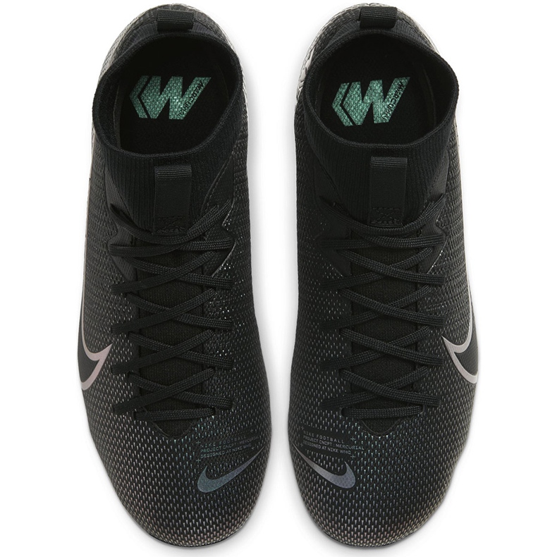 Nike Mercurial Superfly 7 Academy FG / MG Junior AT8120 010 Fußballschuhe schwarz schwarz 1