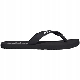 Adidas Eezay Flip Flop schwarz EG2042 Hausschuhe weiß 2