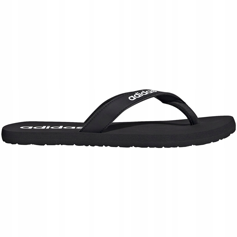 Adidas Eezay Flip Flop schwarz EG2042 Hausschuhe weiß 2