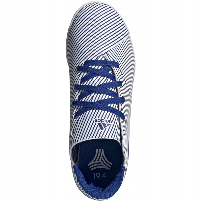 Adidas Nemeziz 19.4 In Jr weiß-blaue Fußballschuhe EF1754 mehrfarbig 1