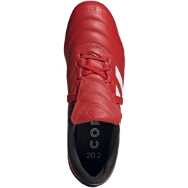 Adidas Copa Gloro 20.2 Fg rot G28629 Fußballschuhe rot schwarz 1