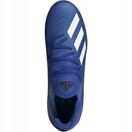 Fußballschuhe adidas X 19.3 Fg blau EG7130 blau weiss 1