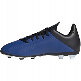 Adidas X 19.4 FxG Junior Fußballschuhe blau-schwarz EF1615 1