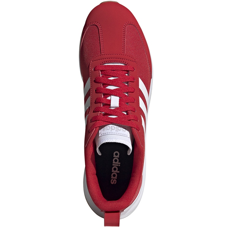 Rot-weiße adidas Run60S Herrenschuhe EG8689 1